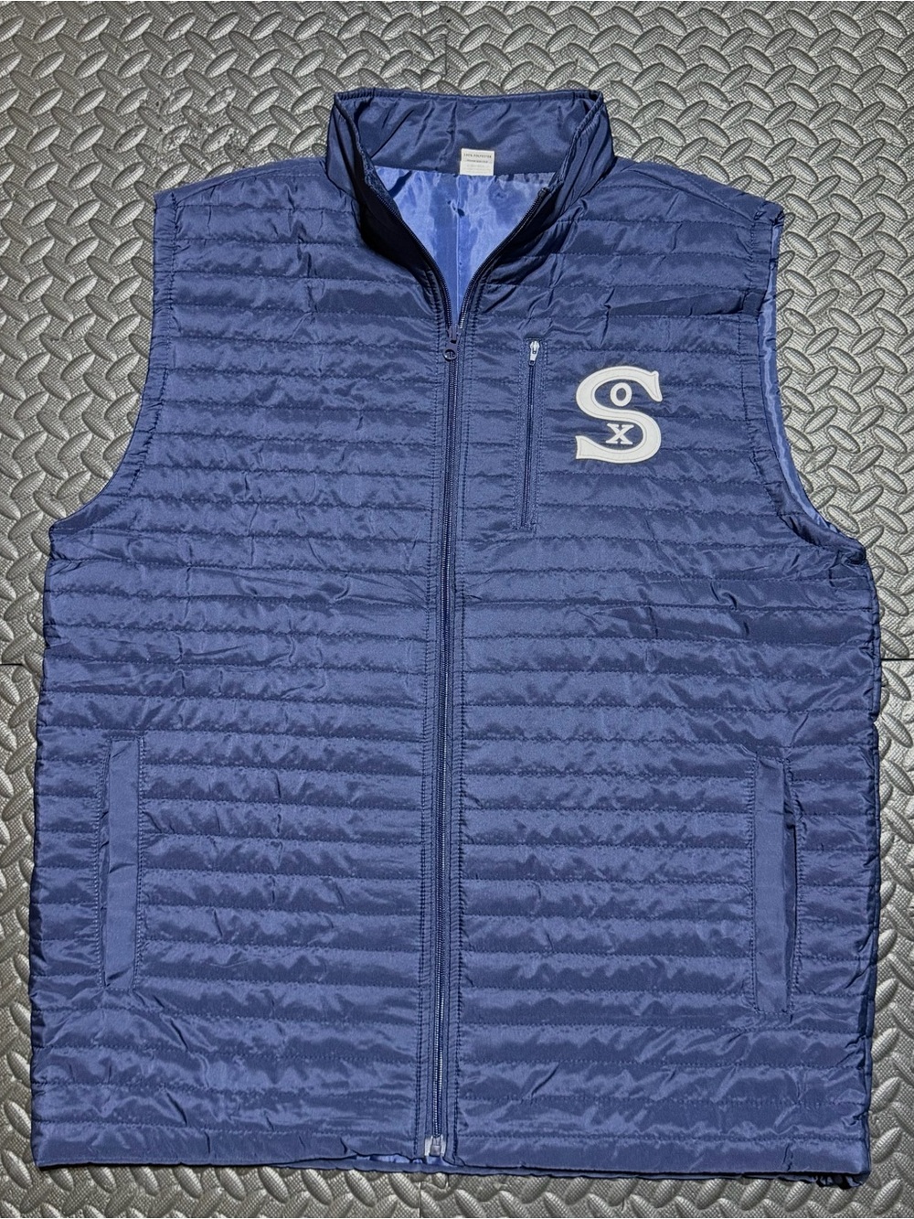 Chicago White Sox Finance Bro Vest Embroidery Logo SGA 9/5/26 Adult Size XL NEW